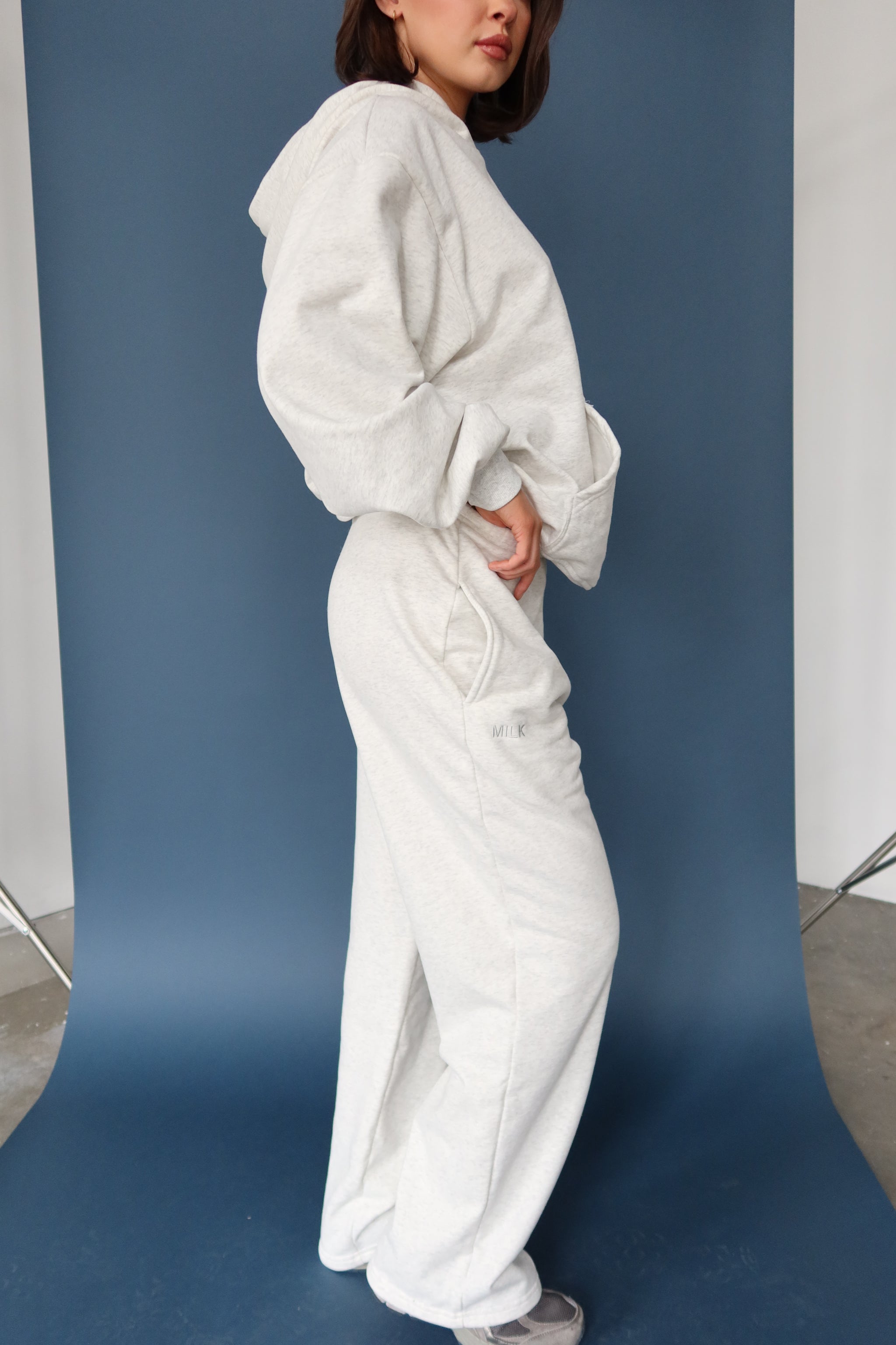 トップス dich henderson SWEAT WIDE PANTS / WHITE dich henderson SWEAT WIDE PANTS / WHITE